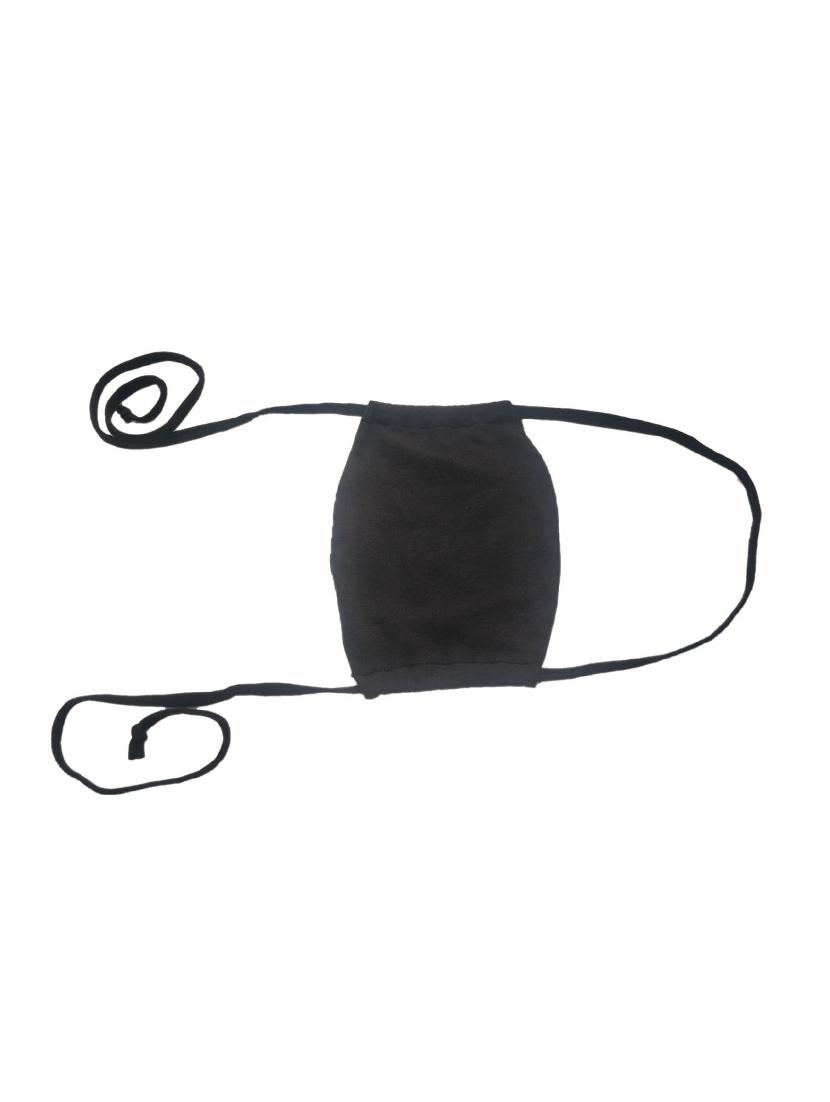 black cotton anti-pollution women mask (pack of 10) - 17104434 - Zoom Image - 2