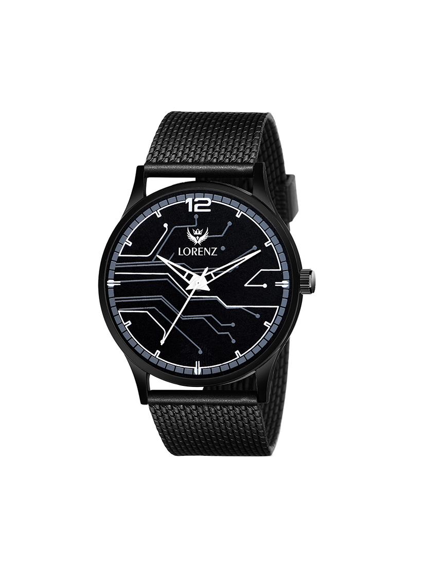 lorenz casual black dial analog watch for men | watch for boys- mk-3057k - 17104522 - Zoom Image - 1