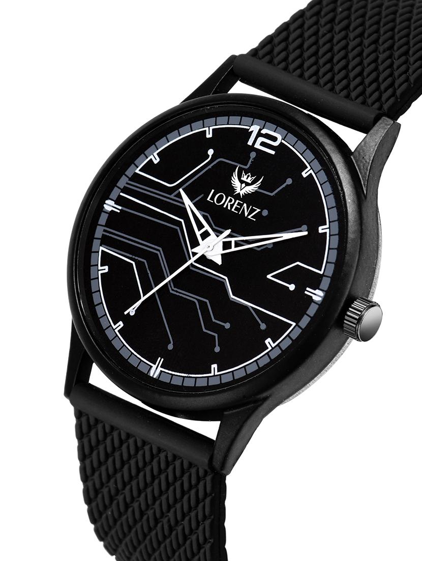 lorenz casual black dial analog watch for men | watch for boys- mk-3057k - 17104522 - Zoom Image - 2