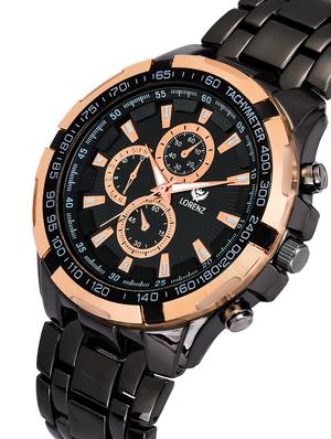 lorenz black dial analog watch for men | watch for boys- mk-3058k - 17104523 - Standard Image - 2