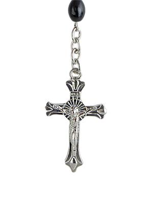 black silver tone brass pendant - 17104668 - Standard Image - 3
