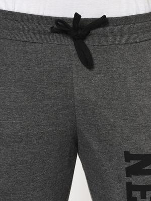 grey printed jogger - 17104804 - Standard Image - 5