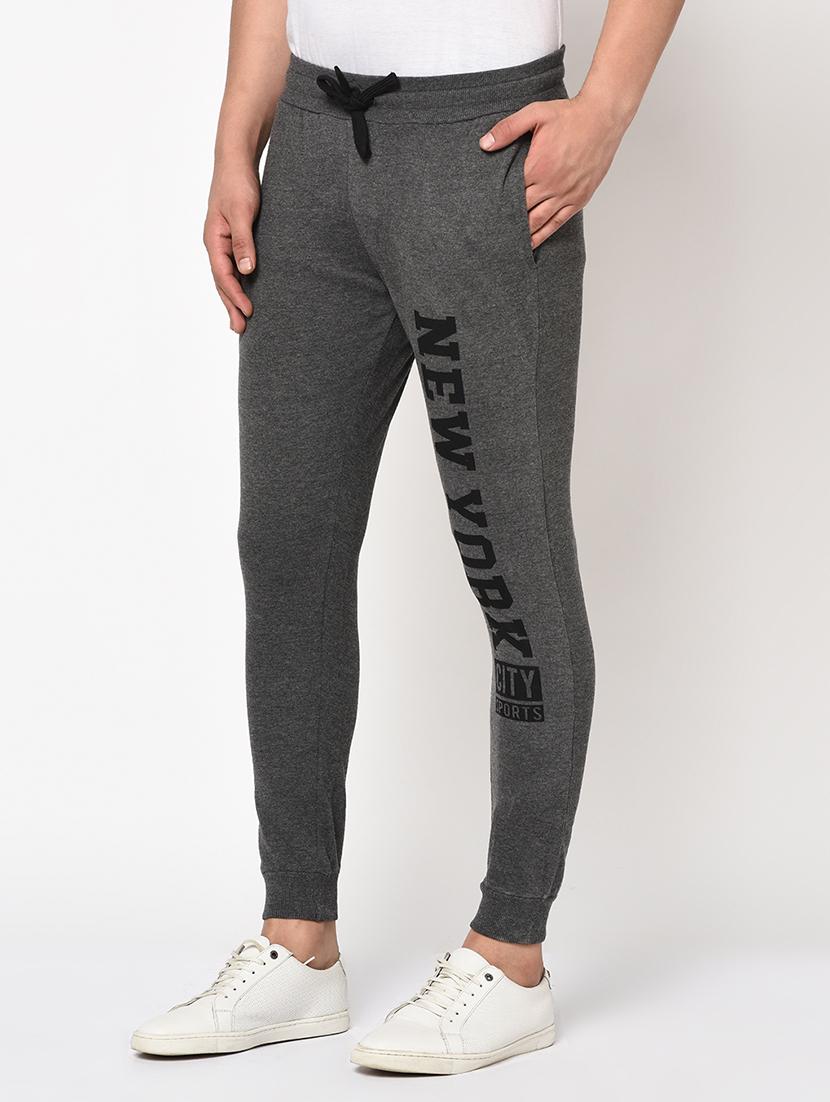 grey printed jogger - 17104804 - Zoom Image - 2