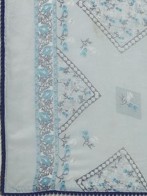 printed unstitched suit - 17104921 - Standard Image - 4