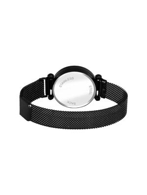 farp digital led watch black colour black dial magnet belt womens watch ladies watch - 17104923 - Standard Image - 3