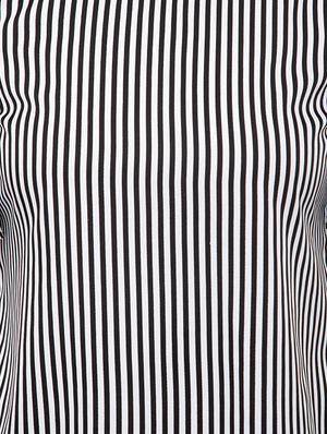 flutter sleeves striped top - 17104974 - Standard Image - 5