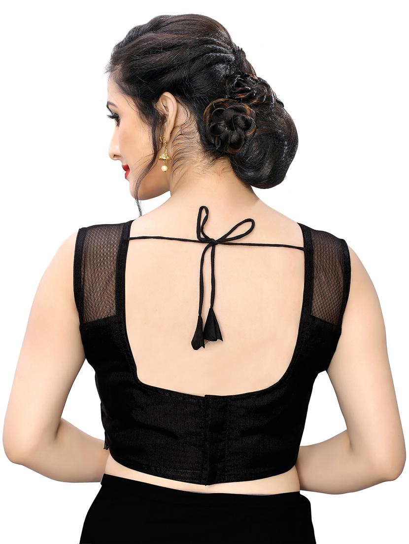 embellished solid blouse - 17105275 - Zoom Image - 3