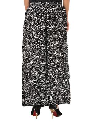 printed flared palazzo - 17105310 - Standard Image - 3