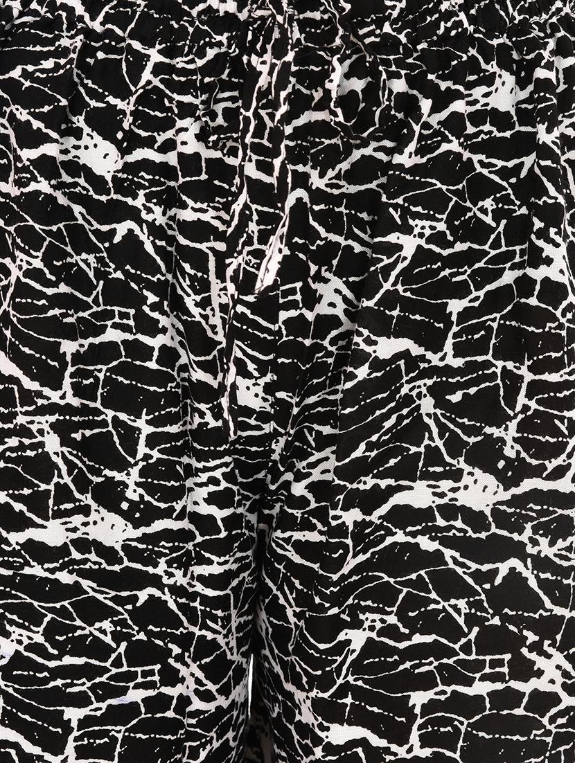 printed flared palazzo - 17105310 - Zoom Image - 4