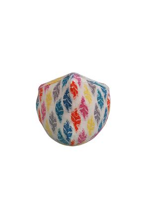 multi colored cotton anti-pollution women mask (pack of 2) - 17106081 - Standard Image - 3