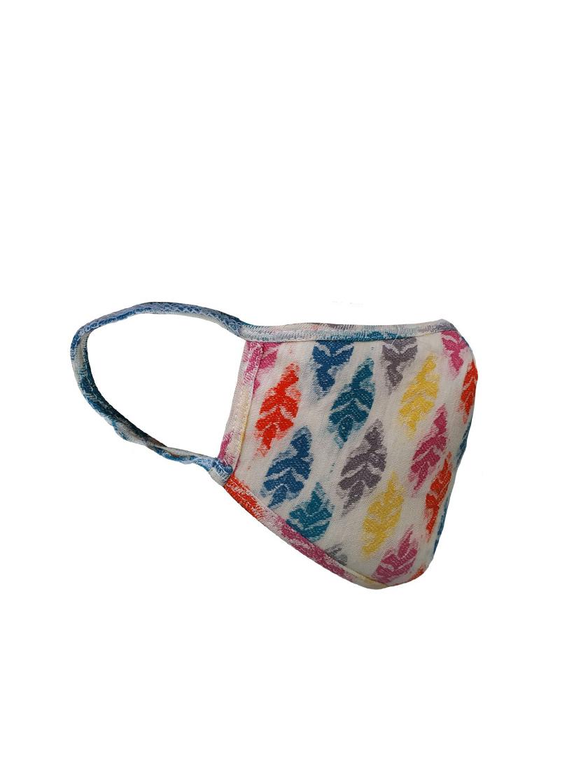 multi colored cotton anti-pollution women mask (pack of 2) - 17106081 - Zoom Image - 2