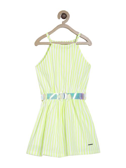 green cotton frock - 17106299 - Very Small Image - 1