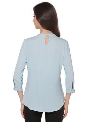 tie up neck solid top - 17106377 - Standard Image - 3