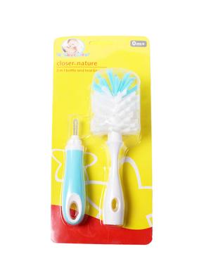 easy cleaning for baby bottle/ specially-designed ridged nipple cleaner in the base. - 17106418 - Standard Image - 3