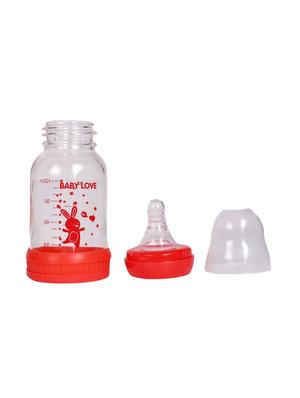 red glass milk bottle - 17106426 - Standard Image - 3
