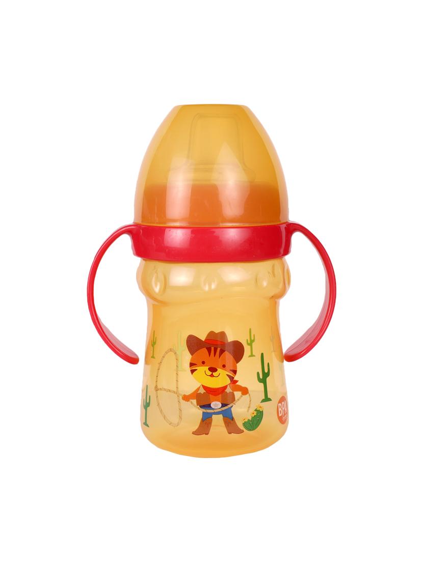 orange plastic feeding bottle - 17106439 - Zoom Image - 1