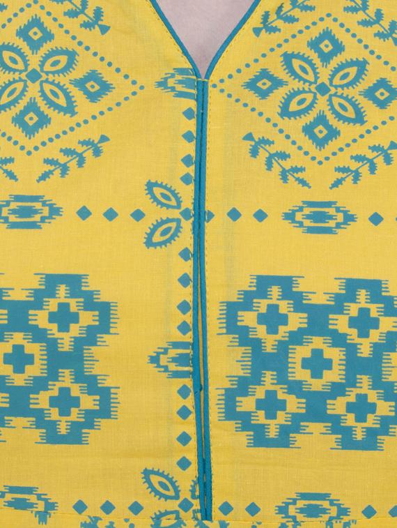 printed anarkali kurta - 17106633 - Zoom Image - 4