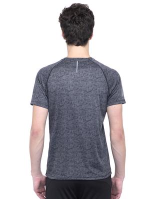 grey printed raglan t-shirt - 17108758 - Standard Image - 3