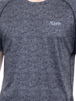 grey printed raglan t-shirt - 17108758 - Standard Image - 5