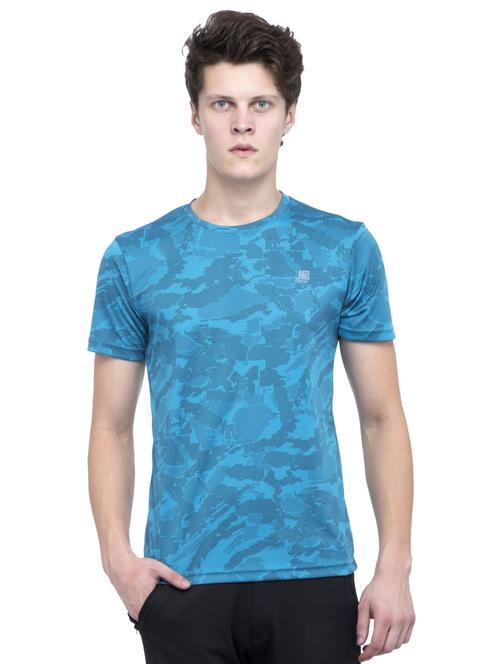 blue printed t-shirt - 17108760 - Standard Image - 1