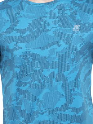 blue printed t-shirt - 17108760 - Standard Image - 5