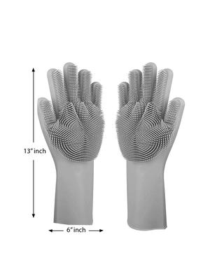 silicon washable multi use cleaning gloves - 17108775 - Standard Image - 2
