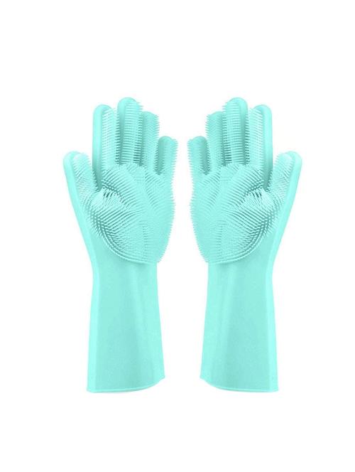 silicon washable multi use cleaning gloves - 17108777 - Standard Image - 1