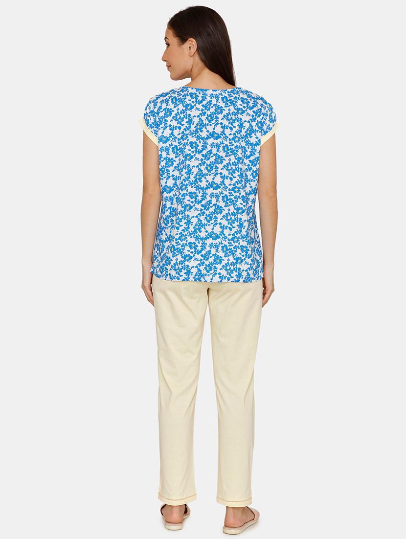 printed tee and pajama set - 17108828 - Zoom Image - 3
