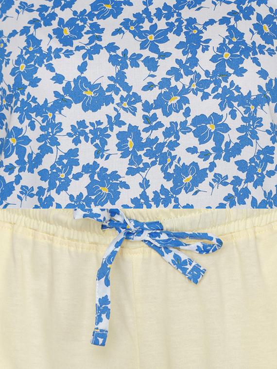 printed tee and pajama set - 17108828 - Zoom Image - 4