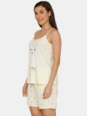 quirky print shorts set - 17108842 - Standard Image - 2
