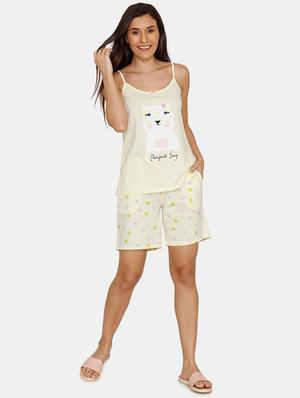 quirky print shorts set - 17108842 - Standard Image - 4