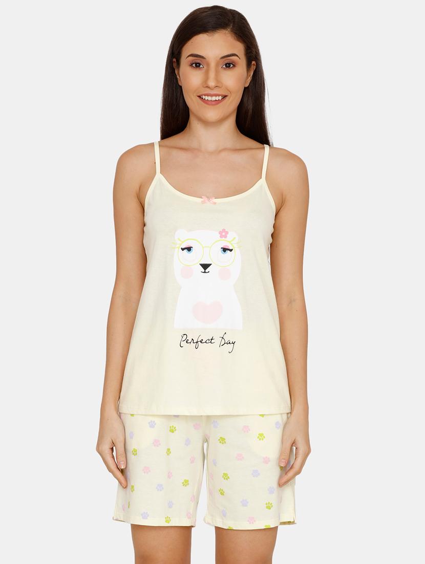 quirky print shorts set - 17108842 - Zoom Image - 1
