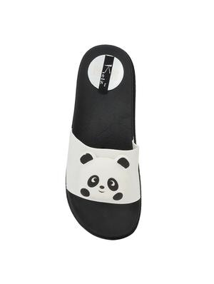 white slip on flip flops - 17109304 - Standard Image - 4
