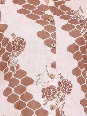printed a-line kurta - 17112061 - Standard Image - 4