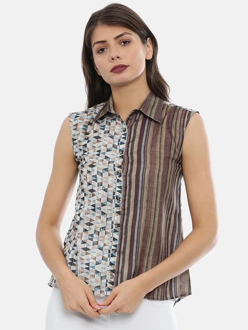 multi print panel top - 17112087 - Standard Image - 1