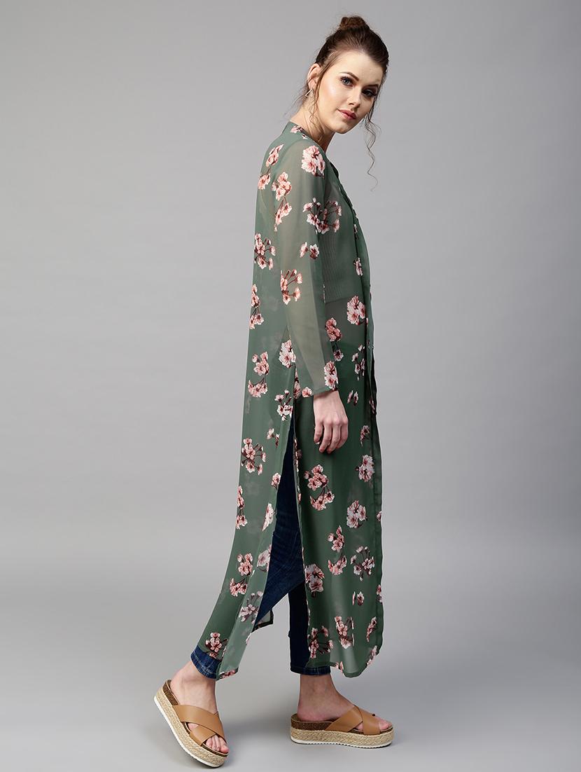 front open floral shrug - 17112167 - Zoom Image - 2