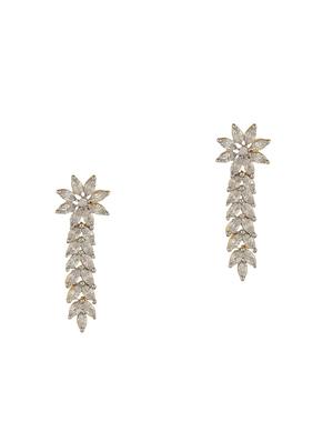 gold metal chain necklaces and earring set - 17112186 - Standard Image - 2