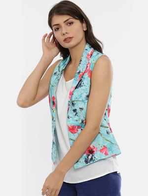 floral summer jacket - 17112219 - Standard Image - 2