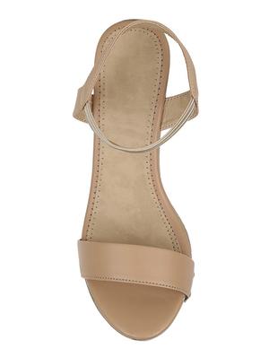 beige ankle strap sandals - 17112579 - Standard Image - 4