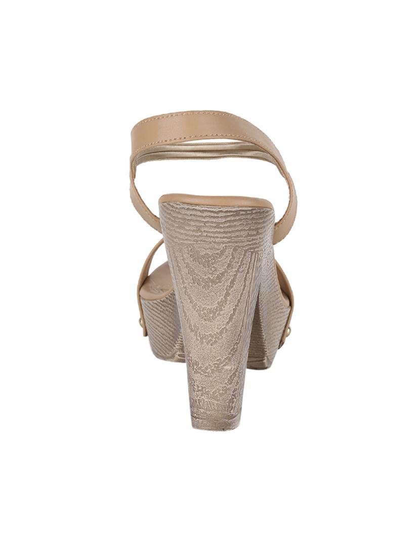 beige ankle strap sandals - 17112579 - Zoom Image - 3
