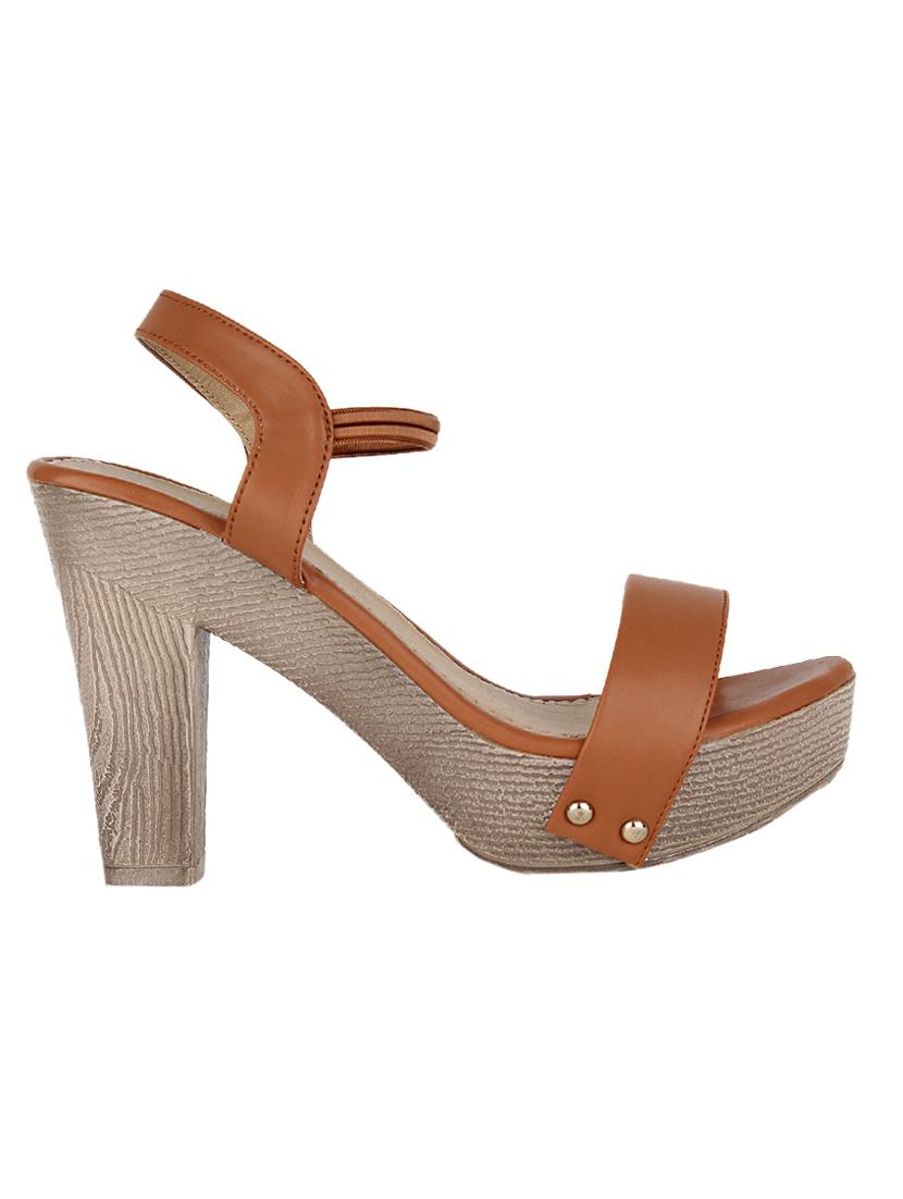 tan ankle strap sandals - 17112580 - Zoom Image - 2