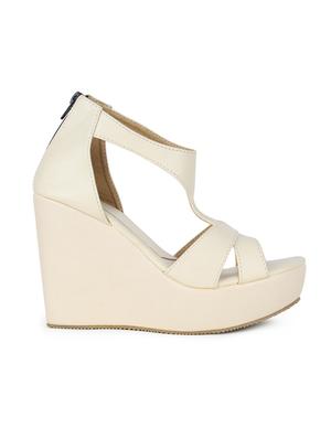 beige ankle strap wedges - 17112582 - Standard Image - 2