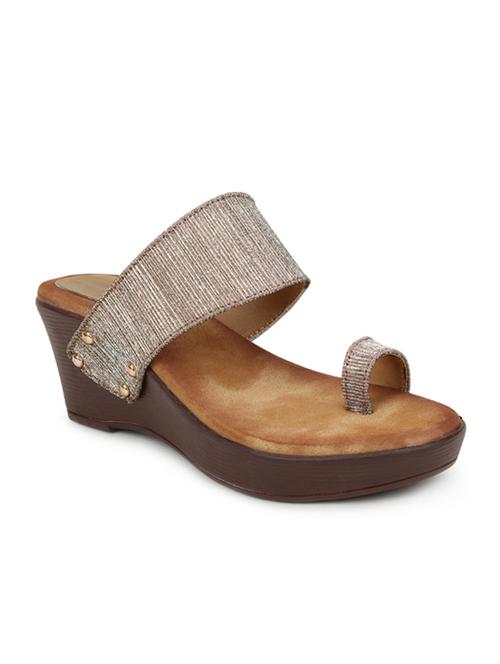 copper one toe wedges - 17112584 - Standard Image - 1