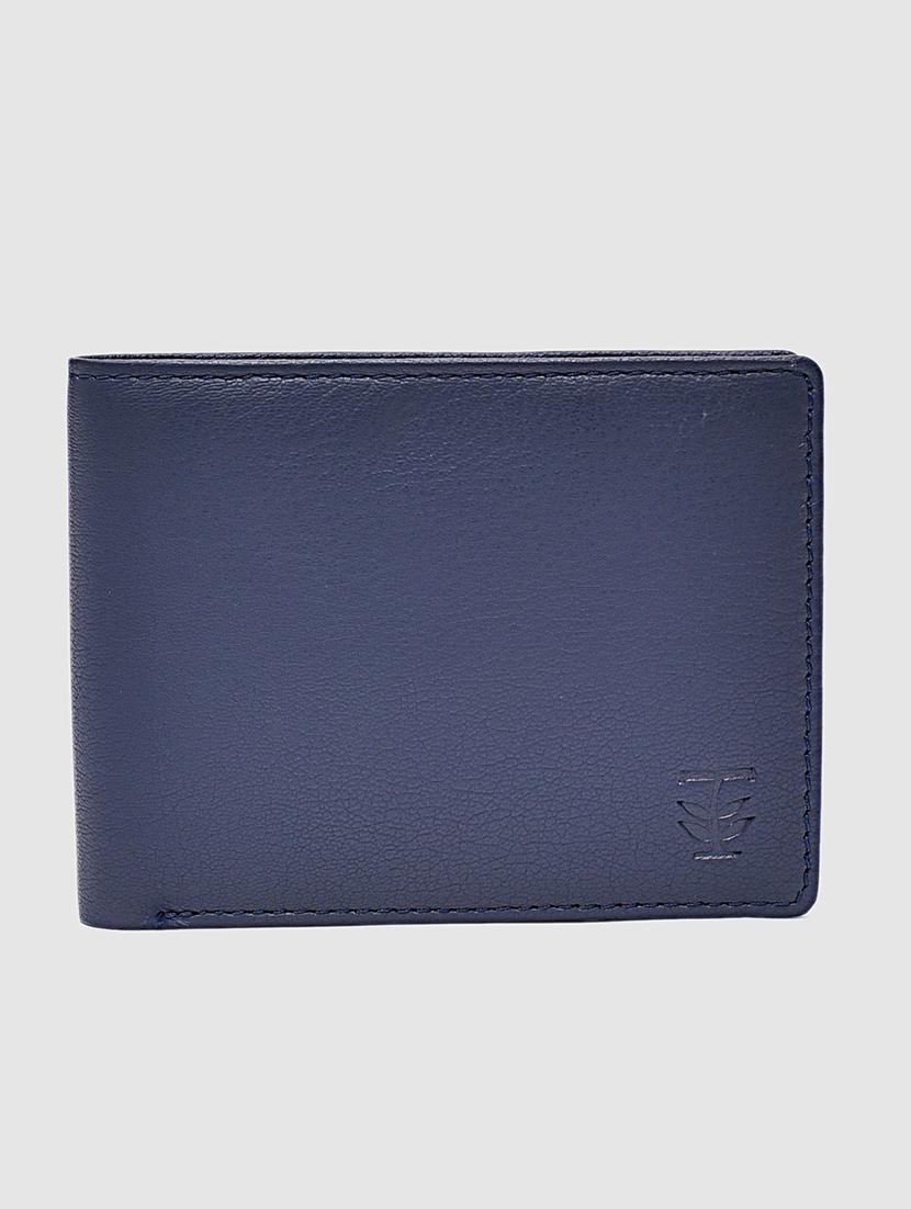 blue leather wallet - 17112703 - Zoom Image - 1