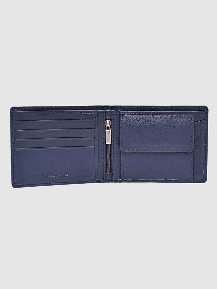blue leather wallet - 17112703 - Zoom Image - 3