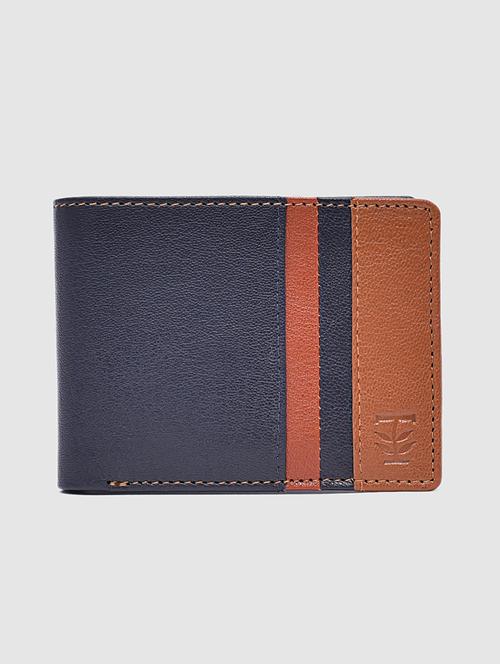 blue leather wallet - 17112720 - Standard Image - 1