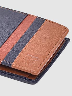 blue leather wallet - 17112720 - Standard Image - 5