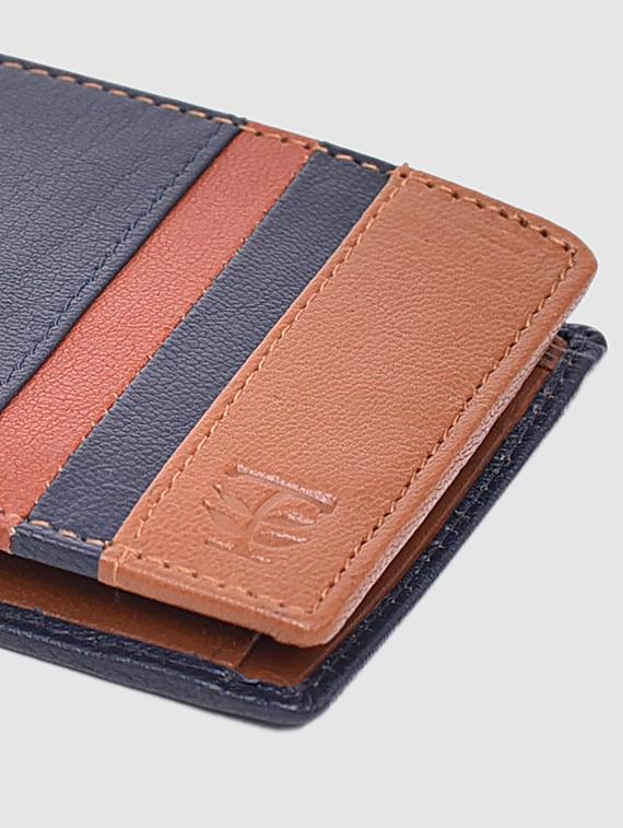 blue leather wallet - 17112720 - Zoom Image - 5