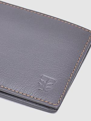 grey leather wallet - 17112726 - Standard Image - 5