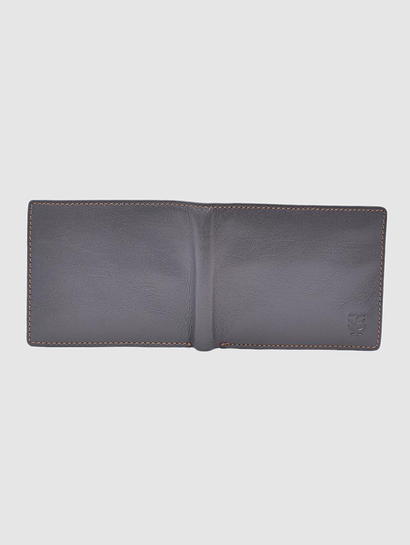 grey leather wallet - 17112726 - Zoom Image - 2